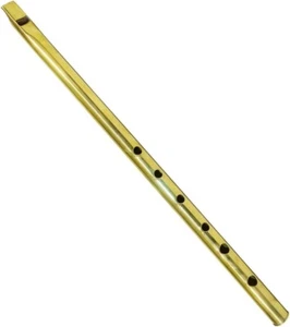 Instrumento musical indio profesional flauta plana C para principiantes - 13 pulgadas de longitud - Imagen 1 de 5