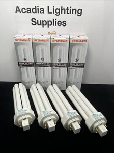 Lot Of 4 Sylvania 20890 CF42DT/E/IN/841/ECO Triple Tube CFL Bulb - GX24q-4, 4100 - Picture 1 of 5