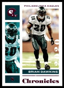 2020 Panini Chronicles Brian Dawkins Philadelphia Eagles #78 Pink Parallel