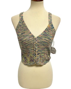 Jolie & Joy Junior tank top knit V neck size size M - Picture 1 of 11