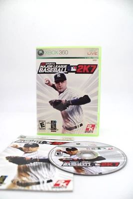 Refurbished Xbox 360 Major League Baseball 2K7 2007 Complete CIB Excellent Mint - Image 1 of 4