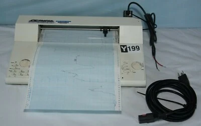 Omega Flatbed Recorder 1 Channel 8" RD45A EPL  - Image 1 of 4