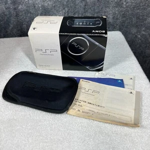 PSP 3000 Box and Pouch Only No Console System PlayStation Authentic OEM Original - Picture 1 of 11