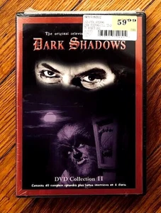 DARK SHADOWS DVD COLLECTION 11 (2004)—40 EPISODES & BONUS ON 4 DISCS—NEW/SEALED - Imagen 1 de 2