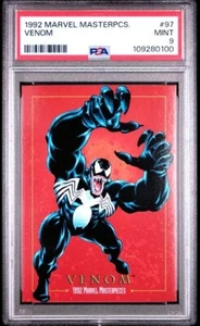 1992 Marvel Masterpieces #97 Venom PSA 9 MINT - Freshly Graded! - Picture 1 of 2