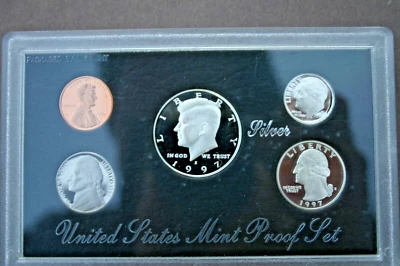 1997 S U.S. Mint Proof Set Silver - Image 1 of 4