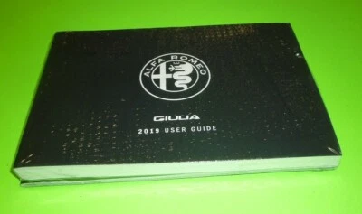 2019 年阿尔法罗密欧 GIULIA 用户指南所有者手册套装 19 运动 TI Quadrifoglio 全新 — 第 1/2 张图片