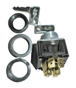 Ignition lock with 2 keys metal Puch Zündapp Hercules Sachs Kreidler KTM  - Picture 1 of 13