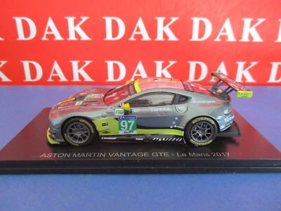 Die cast 1/43 Modellino Auto Aston Martin Vantage GTE 24H Le Mans 2017 D. Turner - Immagine 1 di 4