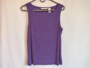 French Laundry lila Damen-Tanktop Größe Small Acetat-Elasthan-Mischung   - Bild 1 von 6