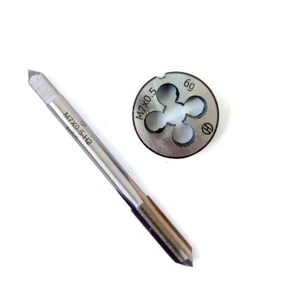 Tap M7 × 0.5 + Die M7 × 0.5 brand(S)M7 right hand HSS Thread Tap and Die set - Picture 1 of 4