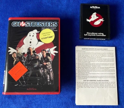 Ghostbusters Atari 2600 Spiel mit OVP und Anleitung - Bild 1 von 4