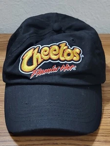 Funko CHEETOS FLAMIN' HOT Logo Cap Hat Ball Black Baseball Strap Back - Picture 1 of 7
