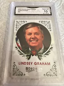 Lindsey Graham 2020 Decision Direct Holiday # 23 grado 10 L@@@K - Imagen 1 de 2