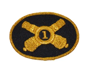 American Civil War Artillery Officer Numbered Cannon Hat Badge 8x5cms Gettysburg - Picture 1 of 3