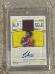 Camiseta Collin Sexton 2022-23 National Treasures Game Gear Auto 11/99 - Imagen 1 de 2