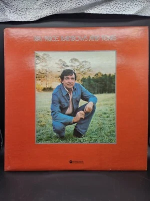 Ray Price Rainbows And Tears 1976 Country LP ABC WL Promo VINYL Record - Image 1 of 2