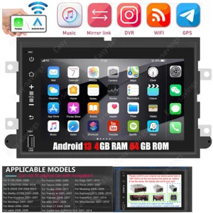 For Ford Explorer 2006-2009 2010 Carplay Android 13 Car Stereo Radio GPS 4+64GB - Picture 1 of 21