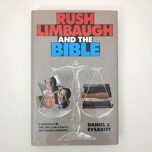 Rush Limbaugh and the Bible SIGNED Hardcover Book Daniel Evearitt Signed 1993 - Imagen 1 de 24