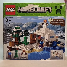 Lego Minecraft The Snow Hideout 21120 Brand New Sealed Front Box Wear Fast Ship