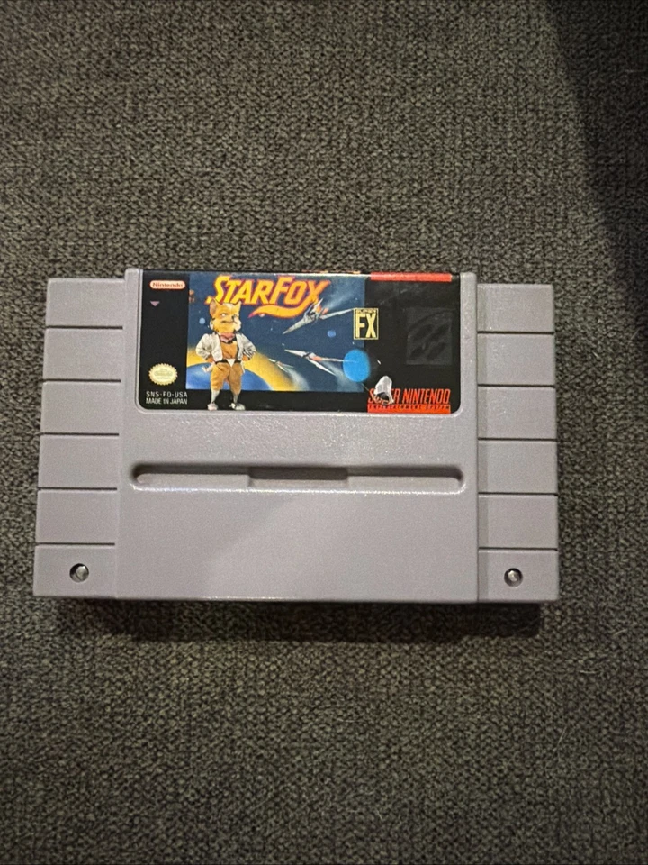 Star Fox Super Nintendo SNES Cartridge - - Image 1 of 1
