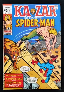 Astonishing Tales - Ka-Zar #3 Double-Size John Romita ASM, Daredevil  1971 - Picture 1 of 7