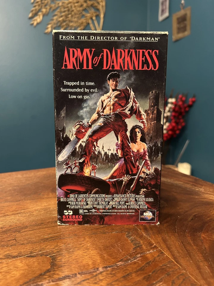 Army of Darkness (VHS) - Bruce Campbell - Sam Raimi - Evil Dead - Horror Foto 1 de 1