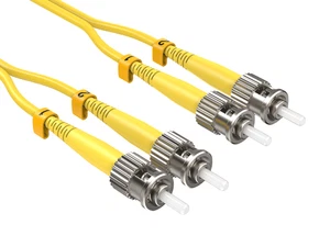 Cable de fibra óptica monomodo OS2 ST/ST 9/125 - 1/2/3/5/7/10/15/20m - Imagen 1 de 2