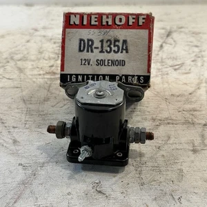 Vintage New Genuine Niehoff 12V Solenoid DR-135A Car Restoration Part - Bild 1 von 6