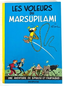SPIROU dos rond 1965 TBE  Franquin "Les voleurs du Marsupilami" - Picture 1 of 10