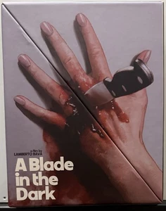 A Blade in the Dark 4K Ultra HD With Box /Slipcover/Booklet Vinegar Syndrome NEW - Imagen 1 de 5