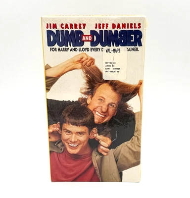 Dumb And Dumber VHS new 1995 Movie Watermark Sealed New Warner Home New Line - Image 1 of 4