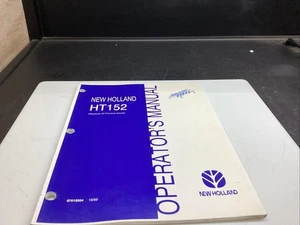 Manual de operador original New Holland HT152 2002 - Imagen 1 de 9