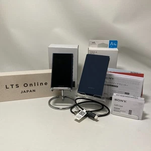 SONY NW-A307 Blue 64GB Hi-Res A300 Series Walkman With Box & Case Bundled Items - Picture 1 of 17