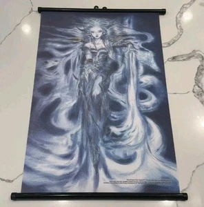 Fairy Fencer Advent Dark Force Evil Goddess Wall Scroll 2016 By Yoshitaka Amano - Picture 1 of 4