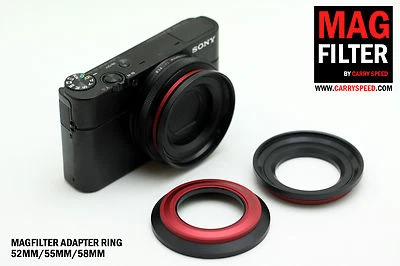 Photography & Cinema 55mm Magfilter Threaded Adapter Ring Sony RX100 HX9V HX20V  - Image 1 of 4