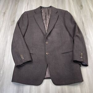 Armani Collezioni Saks Fifth Ave Men's 2 Button Wool Blazer Jacket Size 40 R