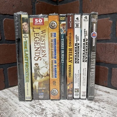 Western Classic DVD Lot 9 Over 100 Movies! John Wayne Roy Rogers Bob Steele Foto 1 de 3