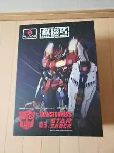 Flame Toys Transformers 03 Star Saber Kuro kara kuri Figure From Japan NEW - Picture 1 of 4