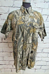 Genuine Beretta Realtree Hardwoods Shooting Hunting camouflage Shirt Small - Picture 1 of 10