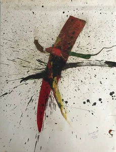 Nguyen Manh Duc DUCMAN - Peinture - Acrylique - Composition Abstraite 4 - Imagen 1 de 1
