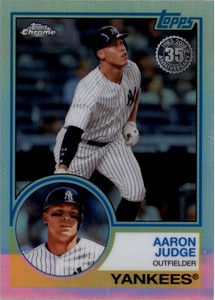 2018 Topps Chrome '83 Topps Refractors Baseball Card Pick