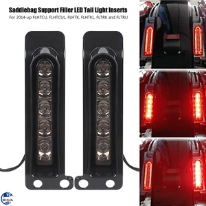 Auxiliary LED Brake Taillight For Harley Electra Glide Ultra Limited FLHTK 14-up - Foto 1 di 19