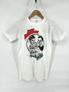 1980s Vintage T shirt Johnny Dangerously Movie film Gangster Mens XS - Picture 1 of 7