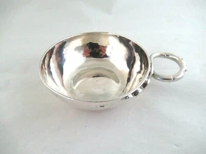 FRENCH WINE TASTER - Solid Silver - LATE 19th. CENTURY - Picture 1 of 9
