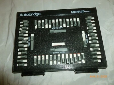 Grimaud Autobridge Play Alone Board Only Vintage France - Image 1 of 2