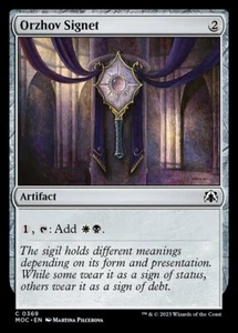 MTG - ORZHOV SIGNET - March of the Machine Com (C) - Picture 1 of 1