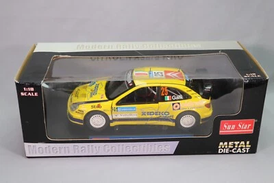 LJ016 SUN STAR 4427 1/18 Citroen Xsara WRC Rally of Sweden 2007 Galli 25 - Photo 1/4
