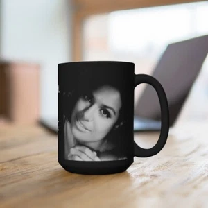 Taza negra Barbara McNair 15 oz - Si quieres hacerlo... ¡hazlo! - Imagen 1 de 5