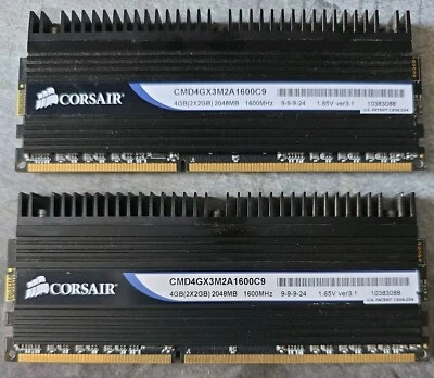 CORSAIR DOMINATOR 4GB (2 x 2GB) DDR3 1600Mhz  - Image 1 of 4